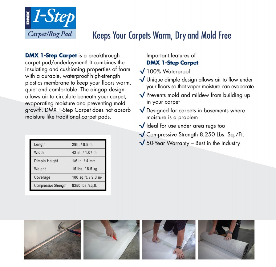 One Step Underlay For Carpet photo 2