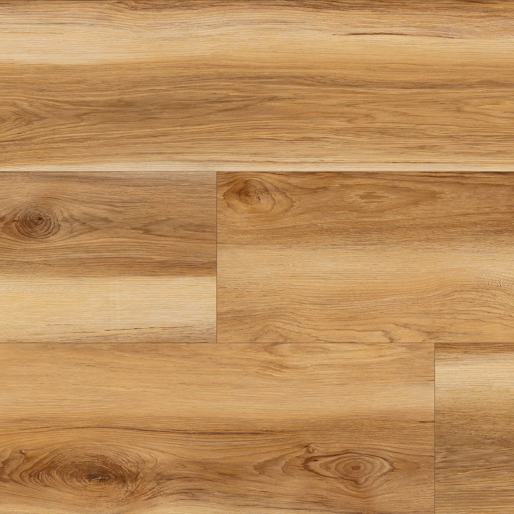 Hickory Natural 5mm x 9 x 60 20MIL Waterproof Luxury Vinyl Plank