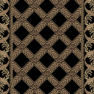 GARDEN TRELLIS RUNNER - ONYX GOLD